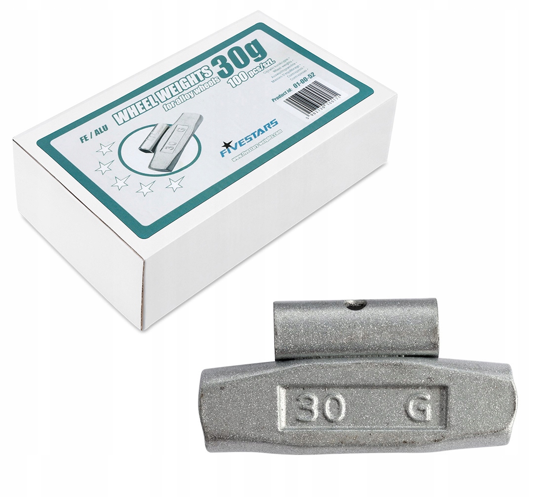 ATS Ciężarki Do Felg Aluminiowych Nabijane Ats - Fe Alu - 30G