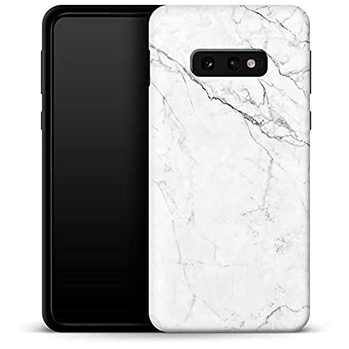 Premium etui na telefon komórkowy White Marble Samsung Galaxy S10e