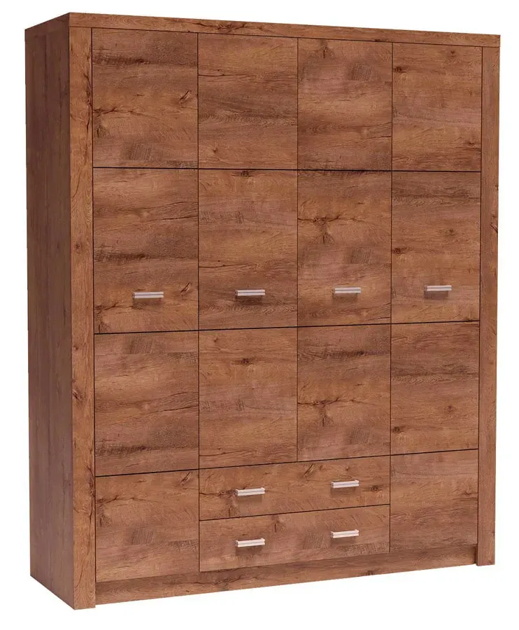 Szafa czterodrzwiowa jesion jasny C3-T85