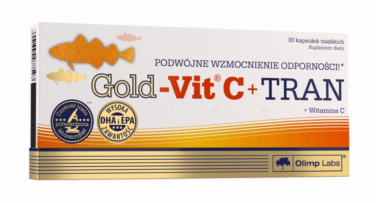 Olimp LABORATORIES Gold-Vit C + Tran 30 kapsułek