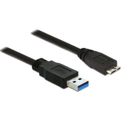 Delock Kabel USB 3.0 3m micro AM-BM czarny (85075)