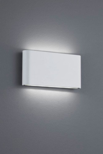 Trio Thames II Biały LED 2x4,5W szer. 17,5cm. IP54 3000K Kinkiet zewnętrzny 227660231 227660231