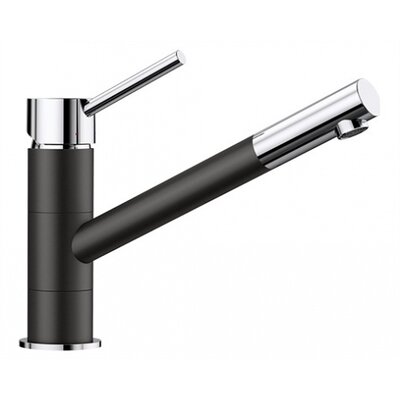 Blanco KANO Silgranit-Look Czarny/Chrom 526175