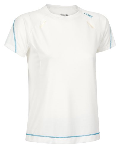 Rono Damska koszulka Top Dry Cool, White, XL 1128300