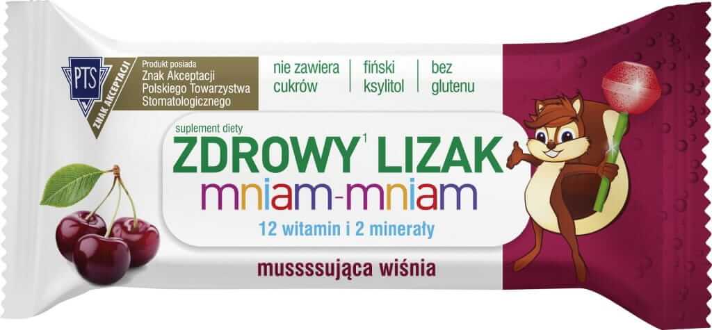 STARPHARMA ZDROWY LIZAK MNIAM MNIAM 6G MUSUJĄCA WIŚNIA