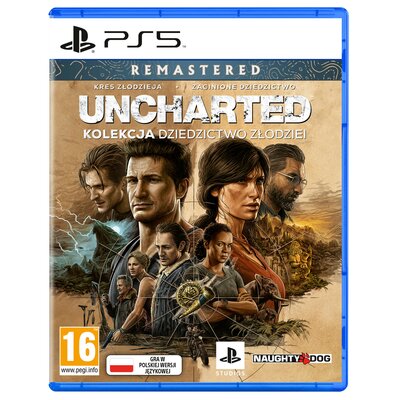 Uncharted Kolekcja Dziedzictwo Złodziei GRA PS5