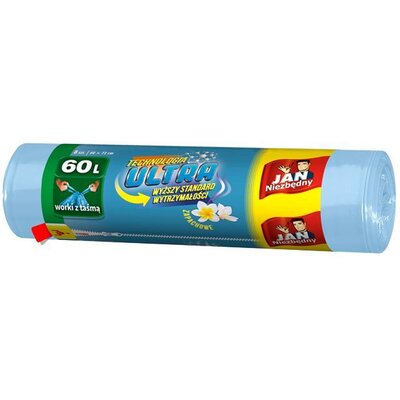 JAN Niezbędny Niezbędny worki na śmieci LD Ultra Zapach 60l/8szt.