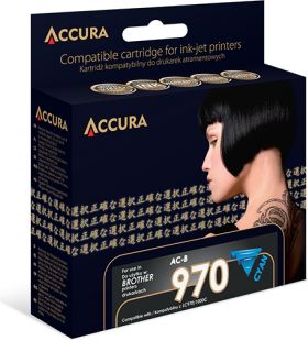 Tusz Accura Tusz AC-B970/1000C / LC970/1000C Cyan