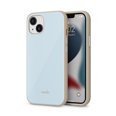 Moshi Etui iGlaze do iPhone 13 system SnapTo Adtriatic Blue