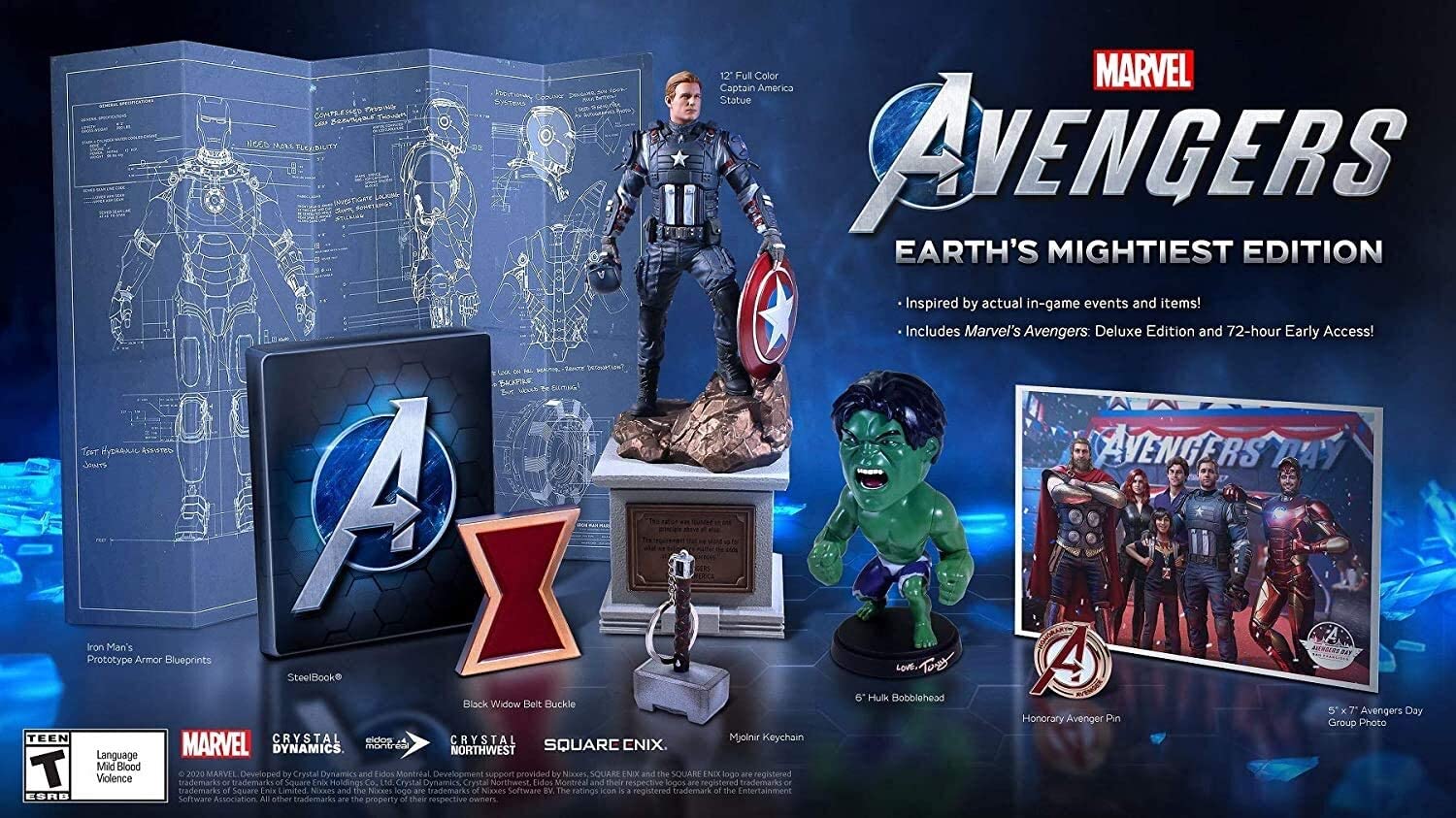 Marvels Avengers Edycja Najpotężniejszych Bohaterów GRA XBOX ONE