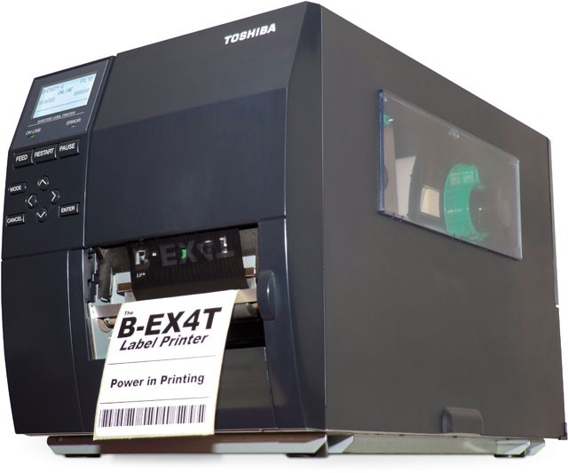 TOSHIBA Przemysłowa drukarka B-EX4T1 B-EX4T1-GS12-QM-R D)