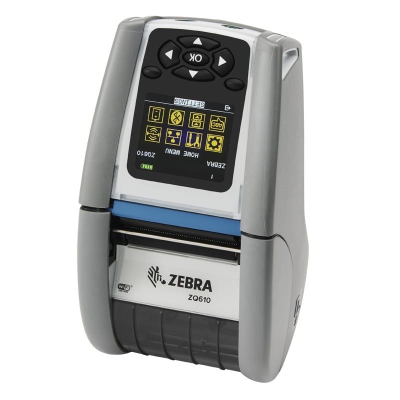 Zebra Przenośna drukarka ZQ610 HC ZQ61-HUWAE00-00