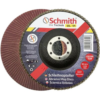 Schmith Ściernica listkowa Tarcza ścierna 125 mm Gr.100) SSL-04