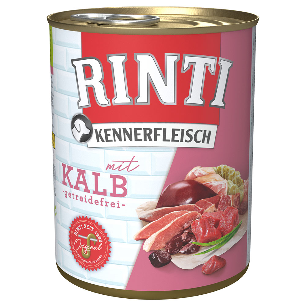 16 + 2 gratis! RINTI, 18 x 800 g - Cielęcina