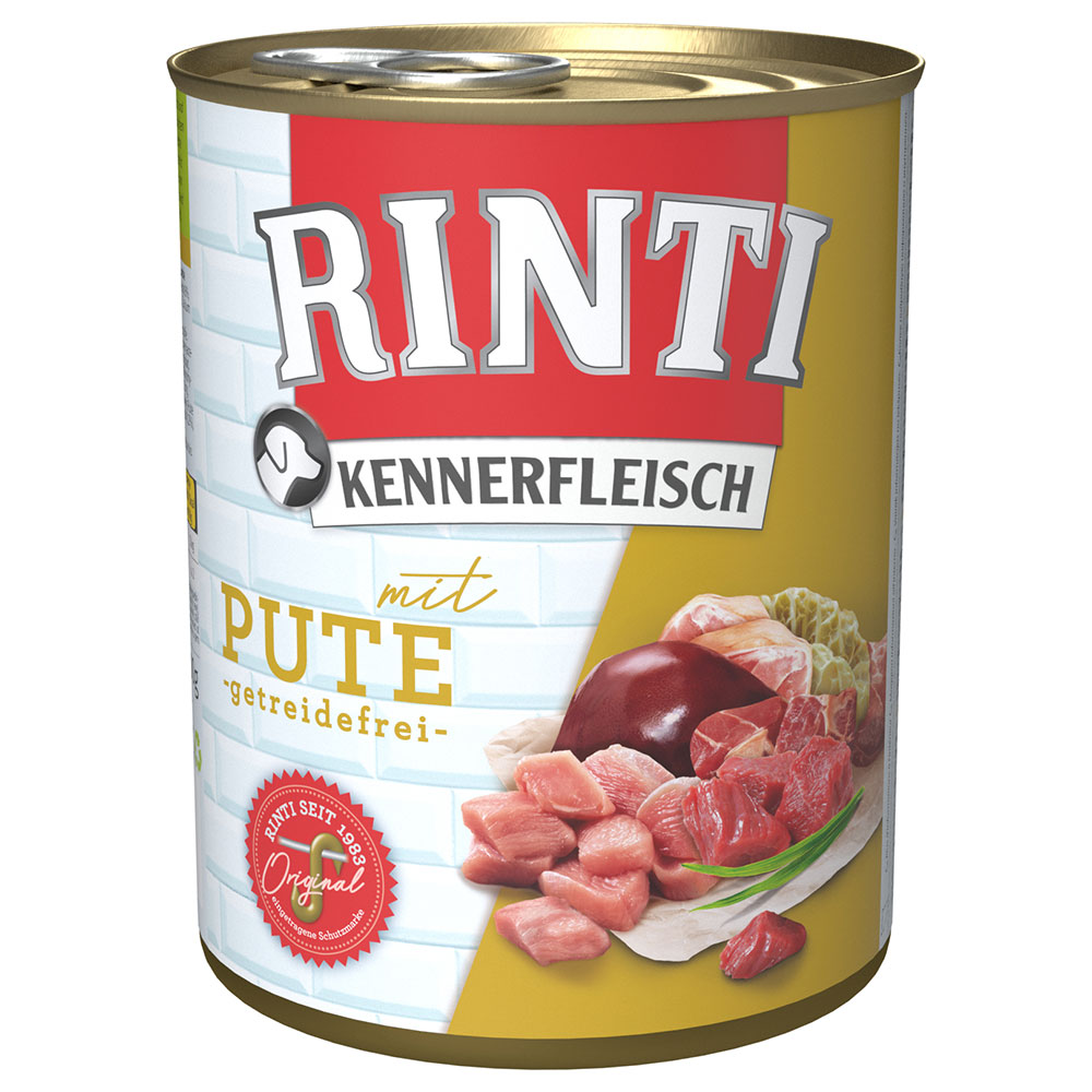 16 + 2 gratis! RINTI, 18 x 800 g - Indyk