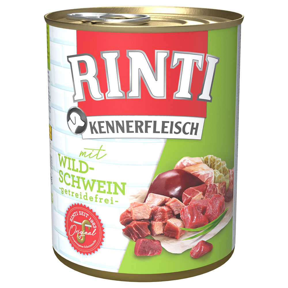 16 + 2 gratis! RINTI, 18 x 800 g - Dzik