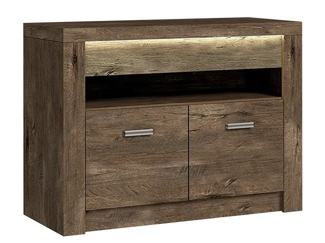 Szafka pod tv jesion ciemny T4-N60