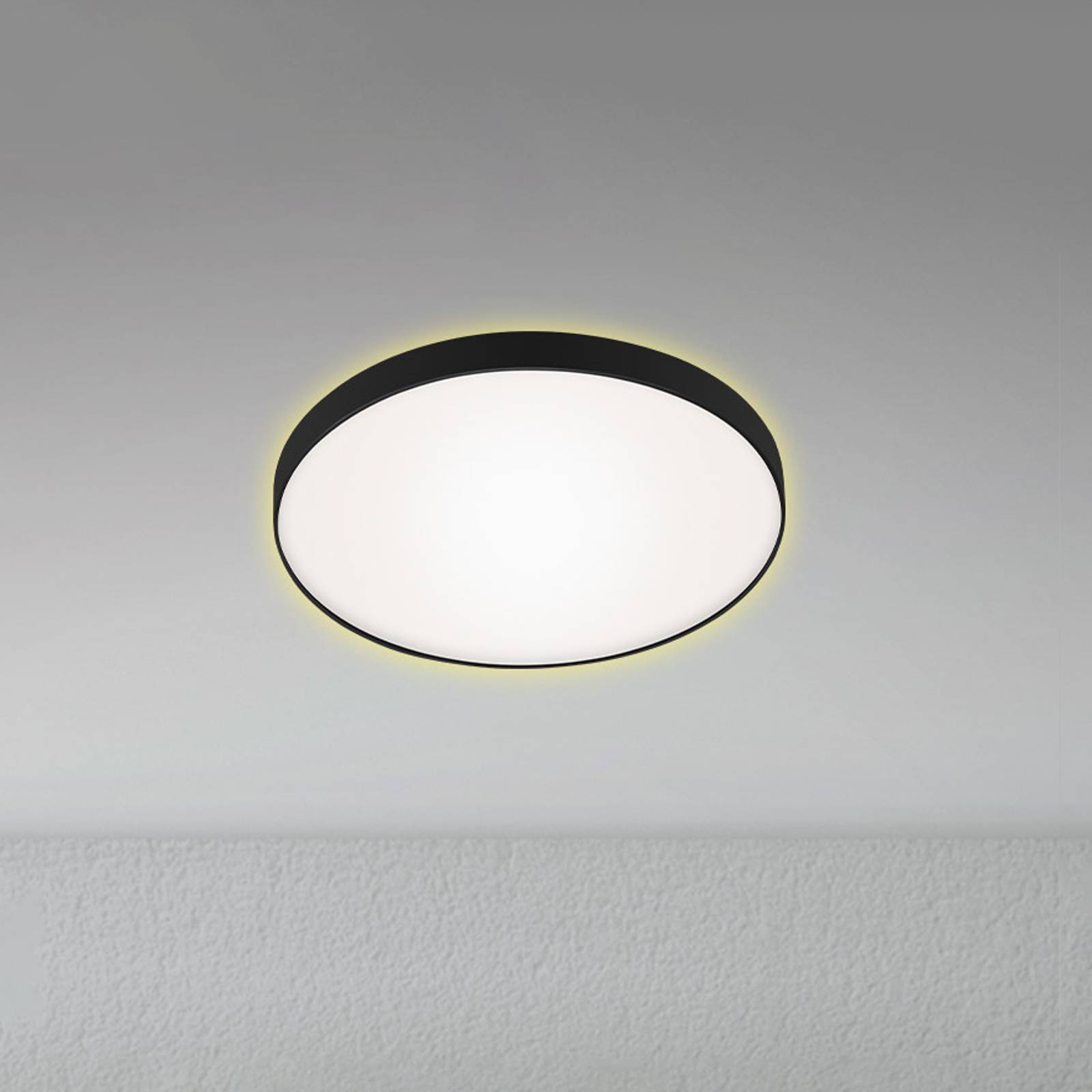 Briloner Lampa sufitowa LED Flet backlight, 28,5 cm