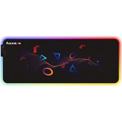 HUZARO Podkładka  Podkładka Gamingowa HUZARO RGB Design Mousepad RGB Design