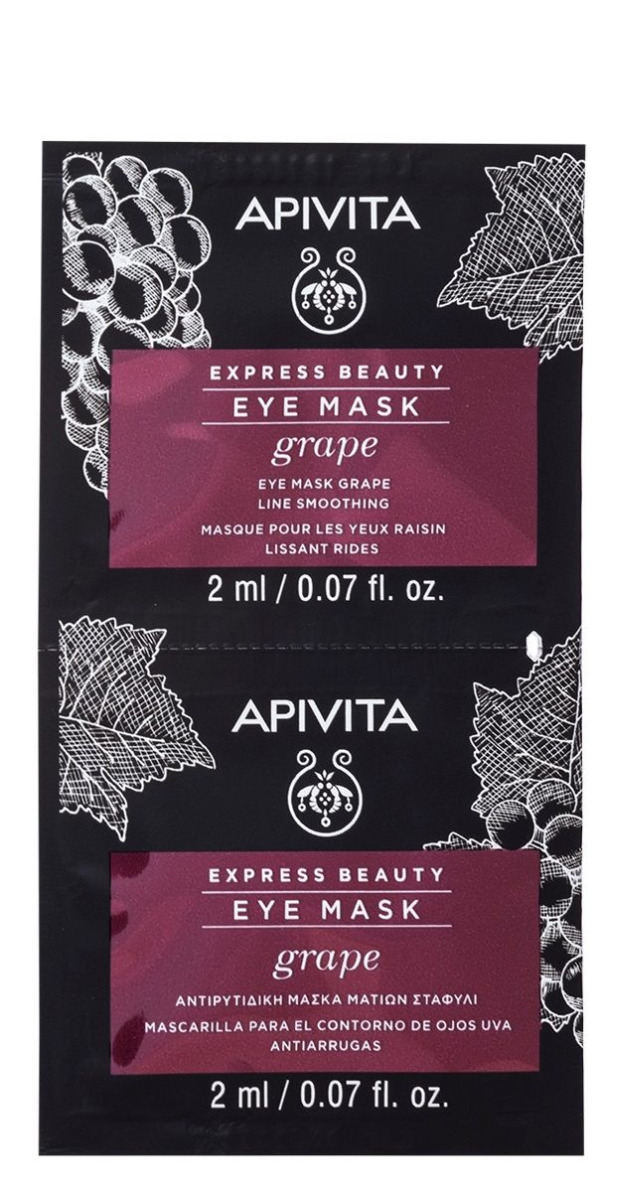 Apivita Apivita Express Beauty Winogrono - wygładzająca maseczka pod oczy 2x2ml