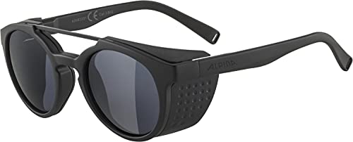 Alpina Unisex - Dorośli, GLACE Okulary przeciwsłoneczne, all black matt, One Size A8683331
