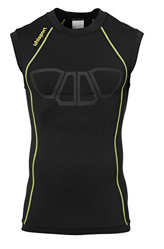 uhlsport uhlsport Unisex Bionikframe Tank Top T-shirts czarny Schwarz/Fluo Gelb S 100564201