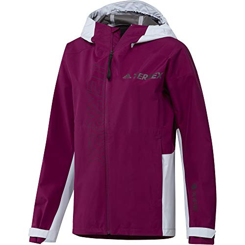 adidas Damska kamizelka Chaqueta W Gtx Paclite J wielokolorowa Mehrfarbig (Powber/Halblu) XL