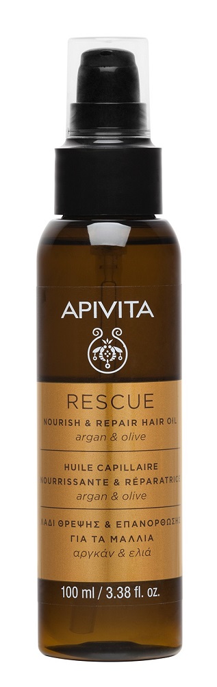 Apivita Apivita Rescue - odżywczo-regenerujący olejek do włosów 100ml