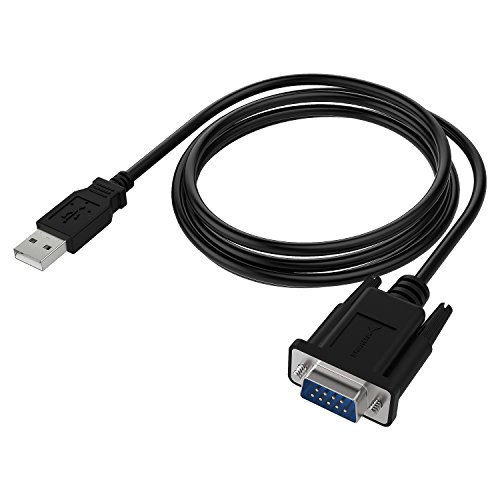 Sabrent adapter sieciowy (złącze USB do szeregowym, USB 2.0, 9-biegunowy, 1,83 m) CB-FTDI