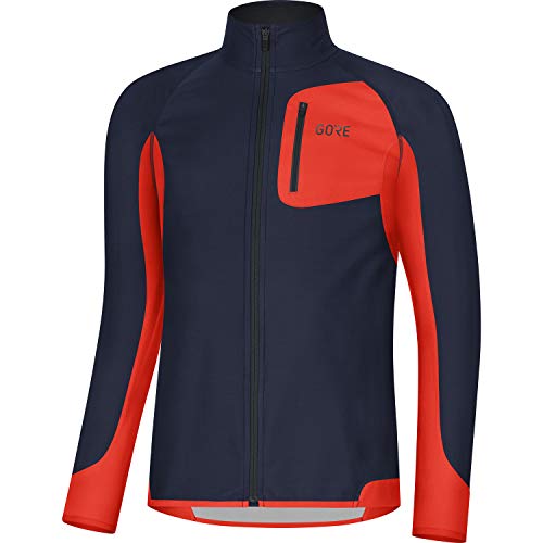 GORE WEAR GORE WEAR Koszulka męska R3 Partial GWS niebieski Orbit Blue/Fireball S 100287AUAY03