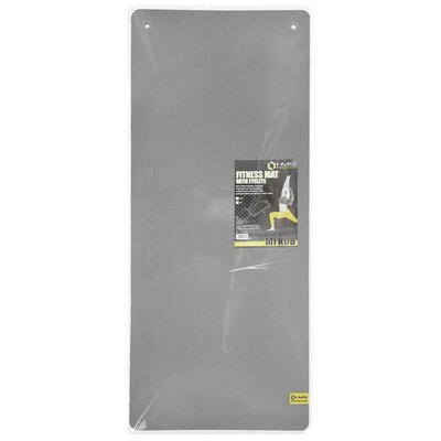 HMS PREMIUM MFK08 GREY-BLACK MATA FITNESS KLUBOWA Z OTWORAMI 140 60CM EVA 15MM PREMIUM abi-17-44-266-0