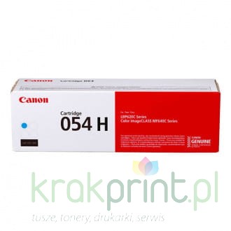 eMPe Toner eMPe Zamiennik CRG-054HC do i-SENSYS MF641Cw MF643Cdw 3027C002 Cyan 3027C002