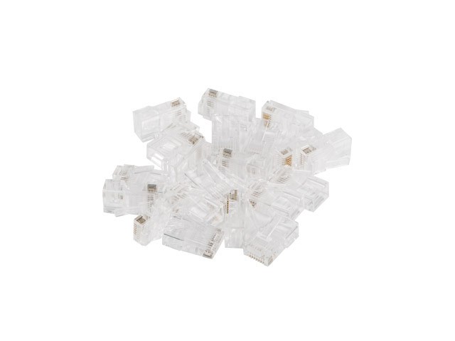 Lanberg wtyk sieciowy RJ45 8P8C 20 sztuk przelotowy kat.5e PLU-5020EZ