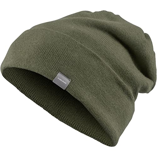 Head Czapka typu beanies, uniseks zielony oliwkowy Rozmiar uniwersalny SNOW Beanie