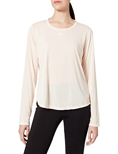 Nike Damska tunika W Nk One Df Ls Std Top do karmienia piersią, Guava Ice/White, XL DD0641