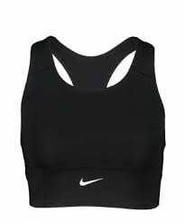 Nike Damska koszulka Df Swoosh bezszwowa, Czarny/Dk Smoke Grey, L DD3540