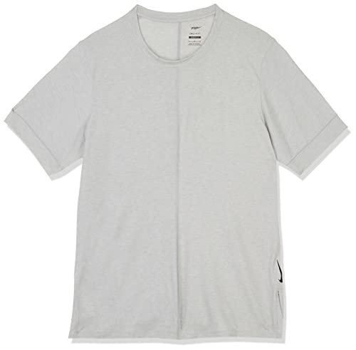 Nike Mens M NK DF TOP SS koszulka do jogi, dymiony szary/biały/czarny, XL BV4034-079