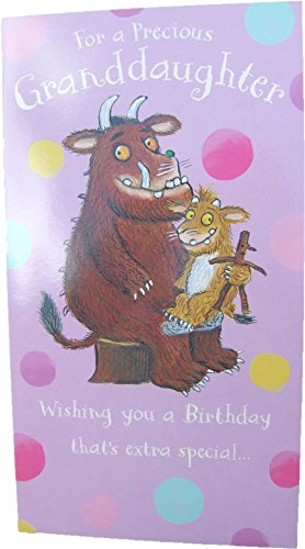 The Gruffalo Kartka urodzinowa wnuka, kartka urodzinowa Gruffalo wnuczka dla wnuczki kartka urodzinowa Gruffalo, kartka urodzinowa wnuczka GR016