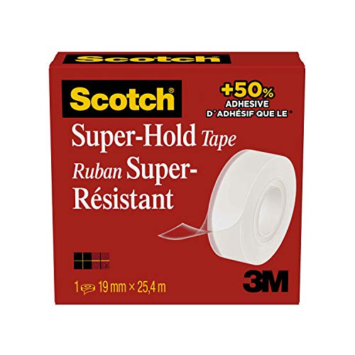 Scotch INNY Taśma Biurowa Super Hold 700k Super Mocna 19mm 25.4m Transparentna 106L177