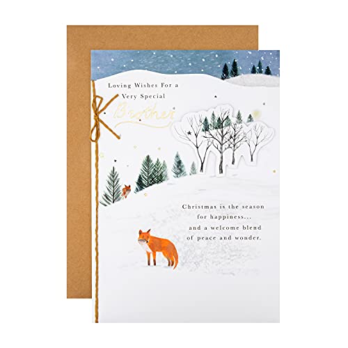 5012333000003 Kartka świąteczna dla brata od Hallmark - wycięta ilustracja wzór 25559735