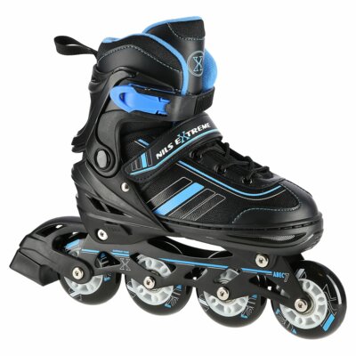 Nils extreme NH18191 2w1 CZARNO-NIEBIESKI ROZM.S(29-33) ŁYŻWOROLKI 5907695589283