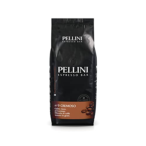 Pellini Caffè Cremoso No. 9, fasola, 1 opakowanie (1 x 1 kg)