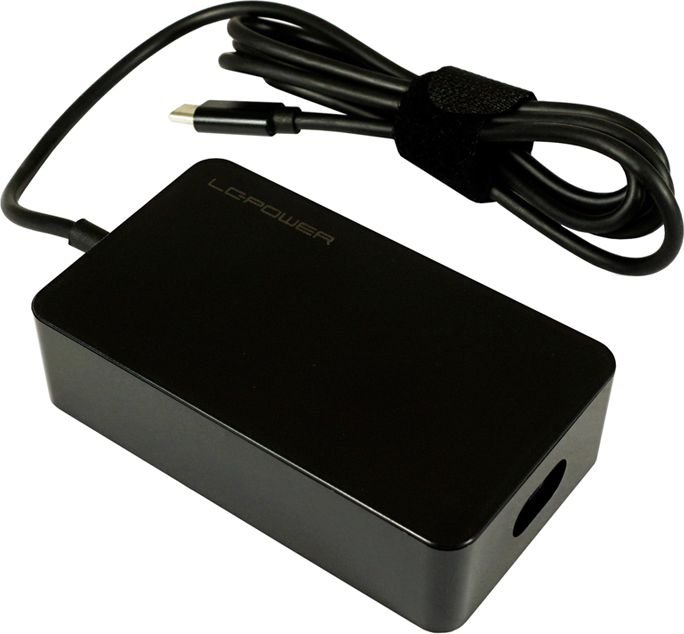 Zasilacz do laptopa LC-Power 65 W, USB-C, 3 A, 20 V LC-NB-PRO-65-C