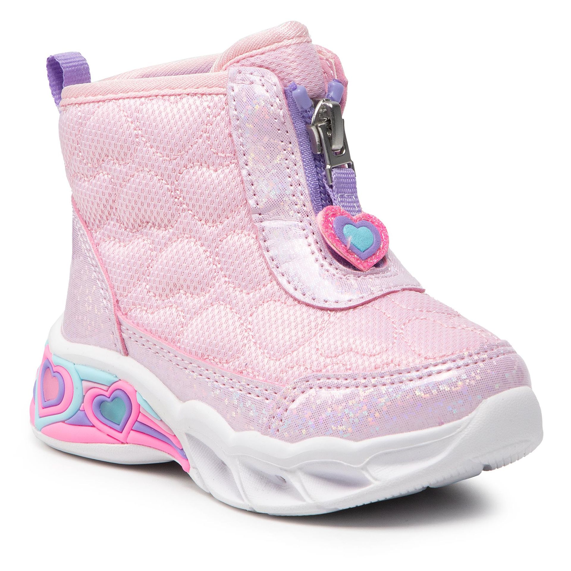 Skechers Śniegowce Heart Hugger 302666N/PKMT Pink/Multi