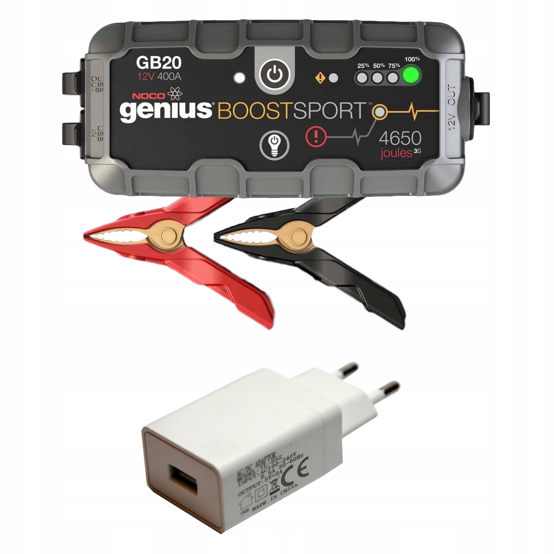 Noco GB20 Genius Boost 400A + ładowarka Gratis