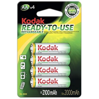 Kodak Akumulator AA R6 2100mAh 4szt 30955110