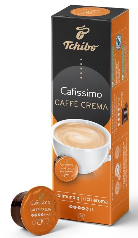 Tchibo Kapsułki Cafissimo Caff Crema Rich Aroma 10 sztuk 8034-uniw