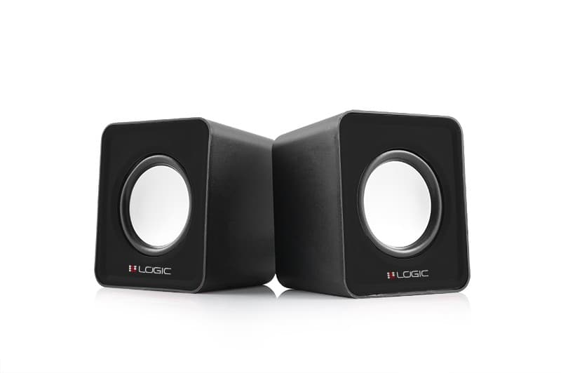 Logic Concept LS-09 CZARNE GŁOŚNIKI 2.0 Y-0LS09-BLA-2