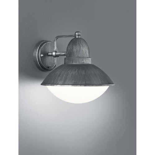 Zdjęcia - Naświetlacz LED / lampa zewnętrzna Trio Amur kinkiet zewnętrzny szary 227460188 