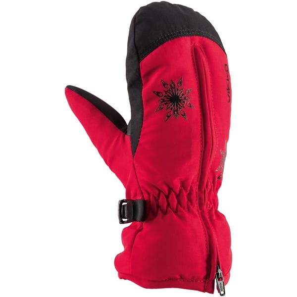 Rękawice Narciarskie Dziecięce Viking Starlet 34 czerwony